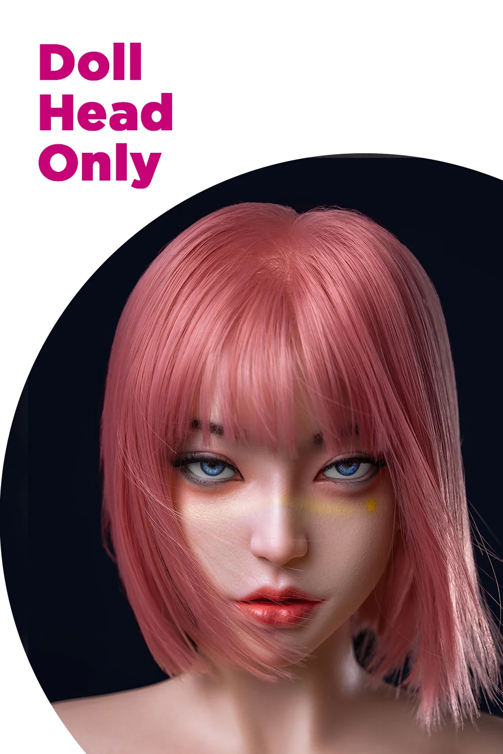 Isidora F1 Silicone Sex Doll ROS Head Love Doll Movable Jaw Head Only