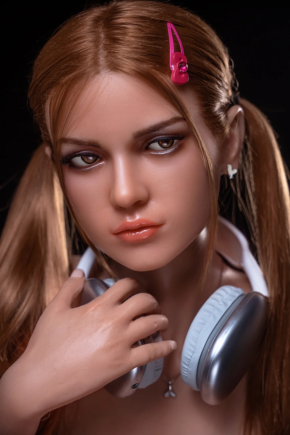 Wrenlee M6 Silicone Sex Doll ROS Head Oral Sex Love Doll Movable Jaw Head Only alternate view