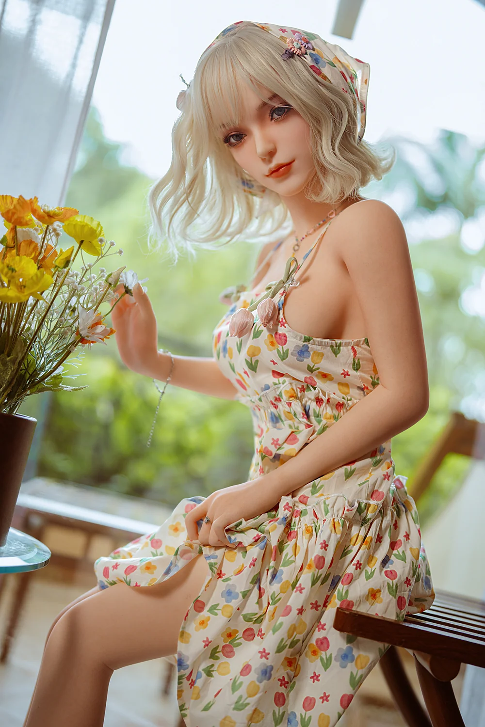 Ottilie 150cm K49 Unique Design TPE Sex Doll Small Boobs Adult TPE Love Doll