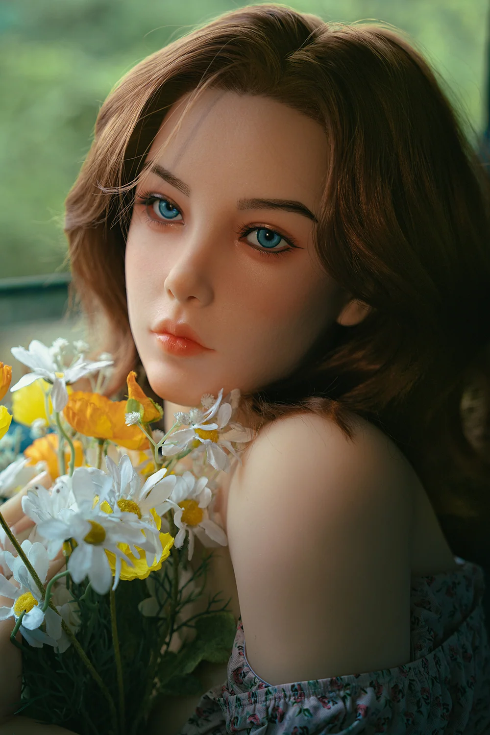 Aeris 152cm K62 Hard Silicone Head TPE Body Sex Doll Natural Skin Adult Love Doll Shipping from Factory