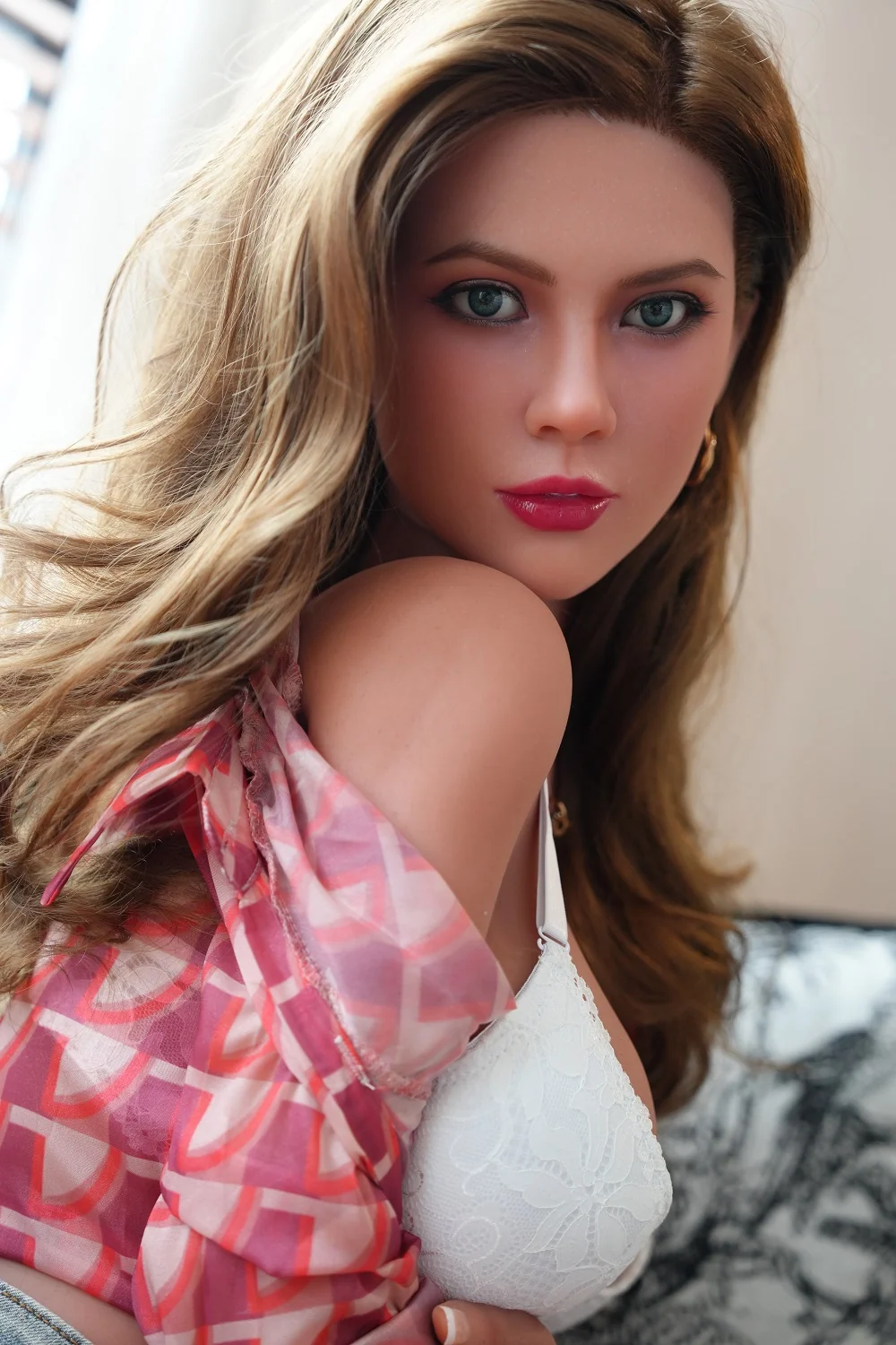 Neesa 164cm K22 Silicone Head Sex Doll TPE Body Love Doll Tanned Skin alternate view