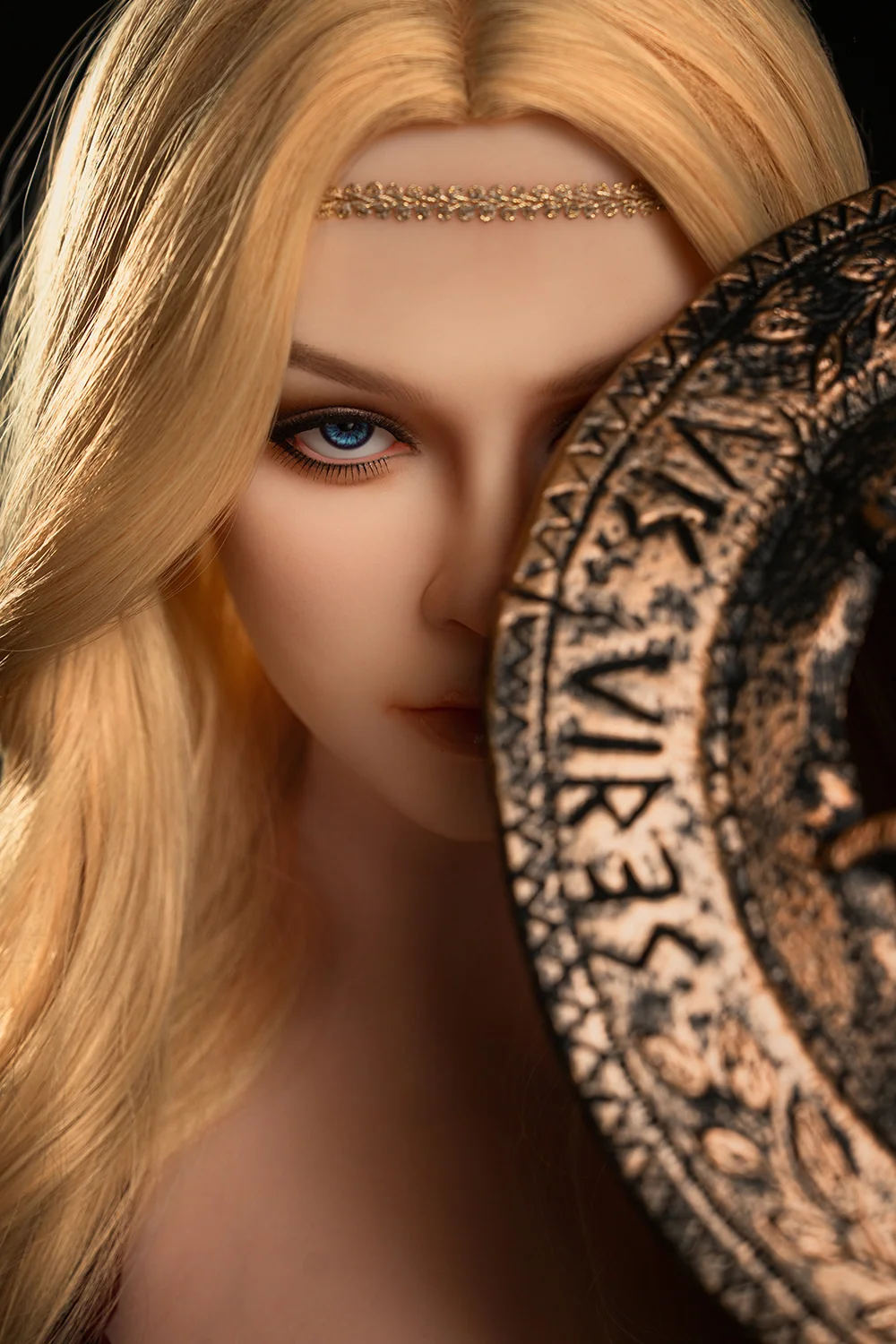 Lux 164cm K35 Unqiue Design TPE Sex Doll Medium Boobs Blonde Lady Adult Love Doll alternate view