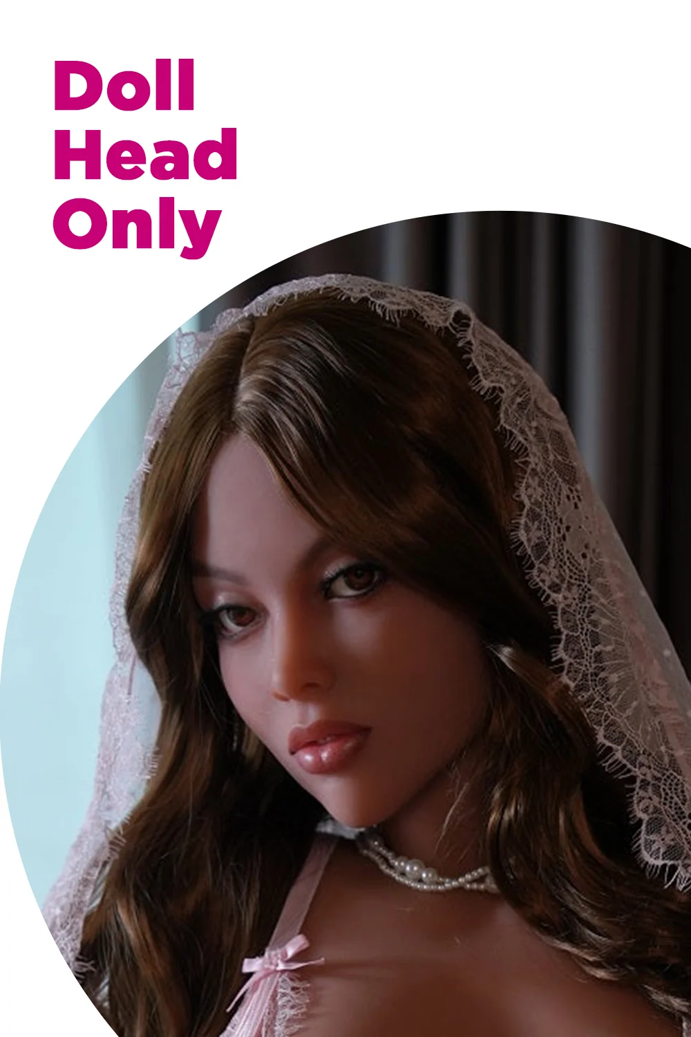 Janelle K24 Doll Head Only Unique Design TPE Sex Doll Head Only