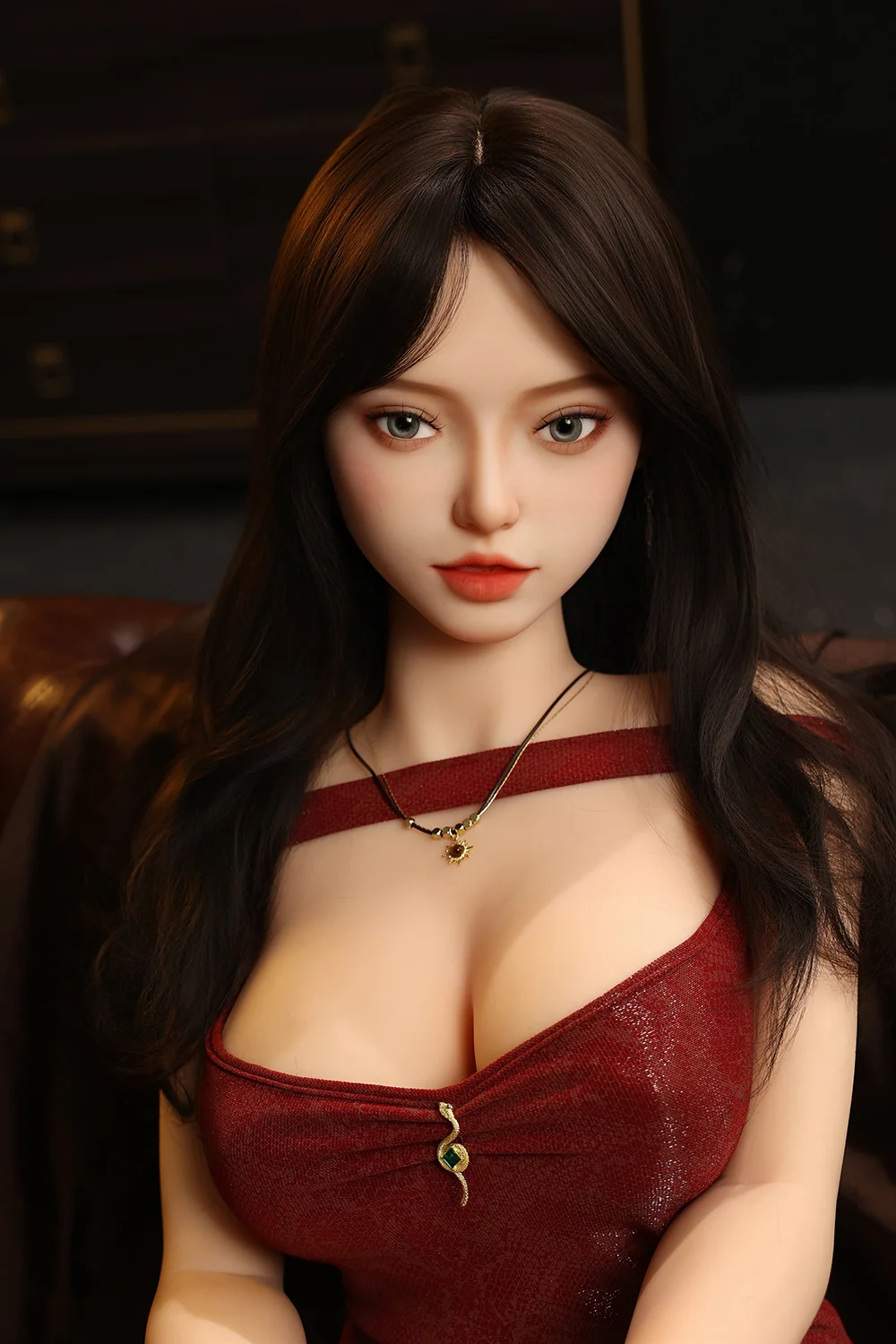 Eliora 163cm SNK39 Unique Design TPE Sex Dolls Natural Skin Jelly Boobs Adult Love Doll (Free 2ND Head) alternate view