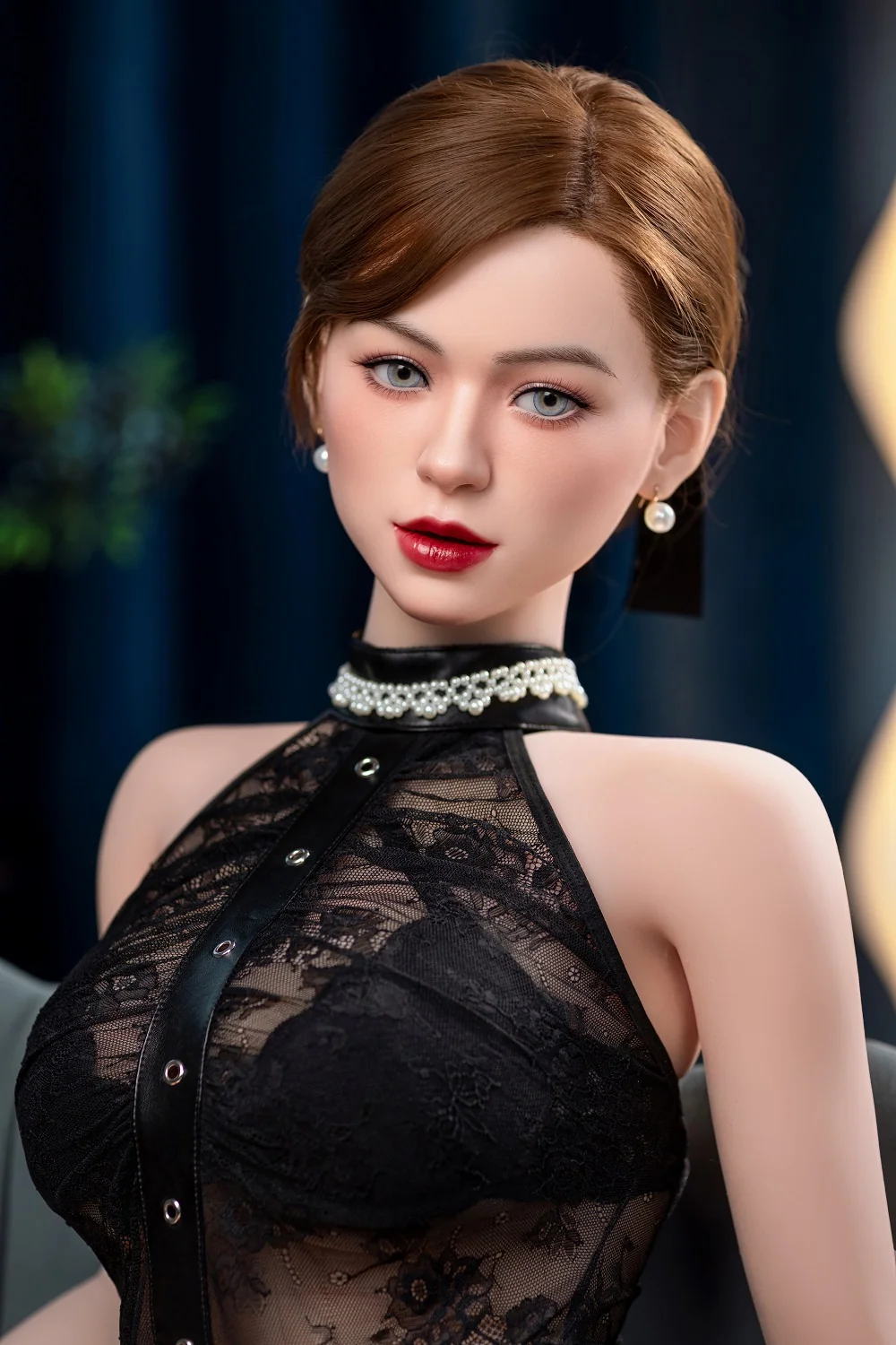 Eira 163cm SNK24 Natural Skin Silicone ROS Head Sex Doll TPE Body Oral Sex Love Doll alternate view