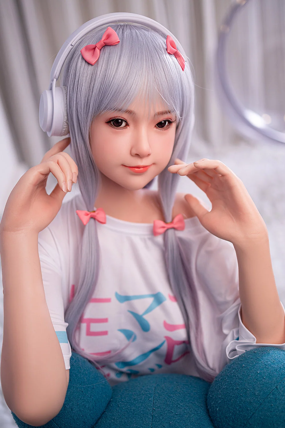 Corrinne 158cm 30# Small Breasts Young Girl Love Doll Realistic Full Silicone Sex Doll alternate view