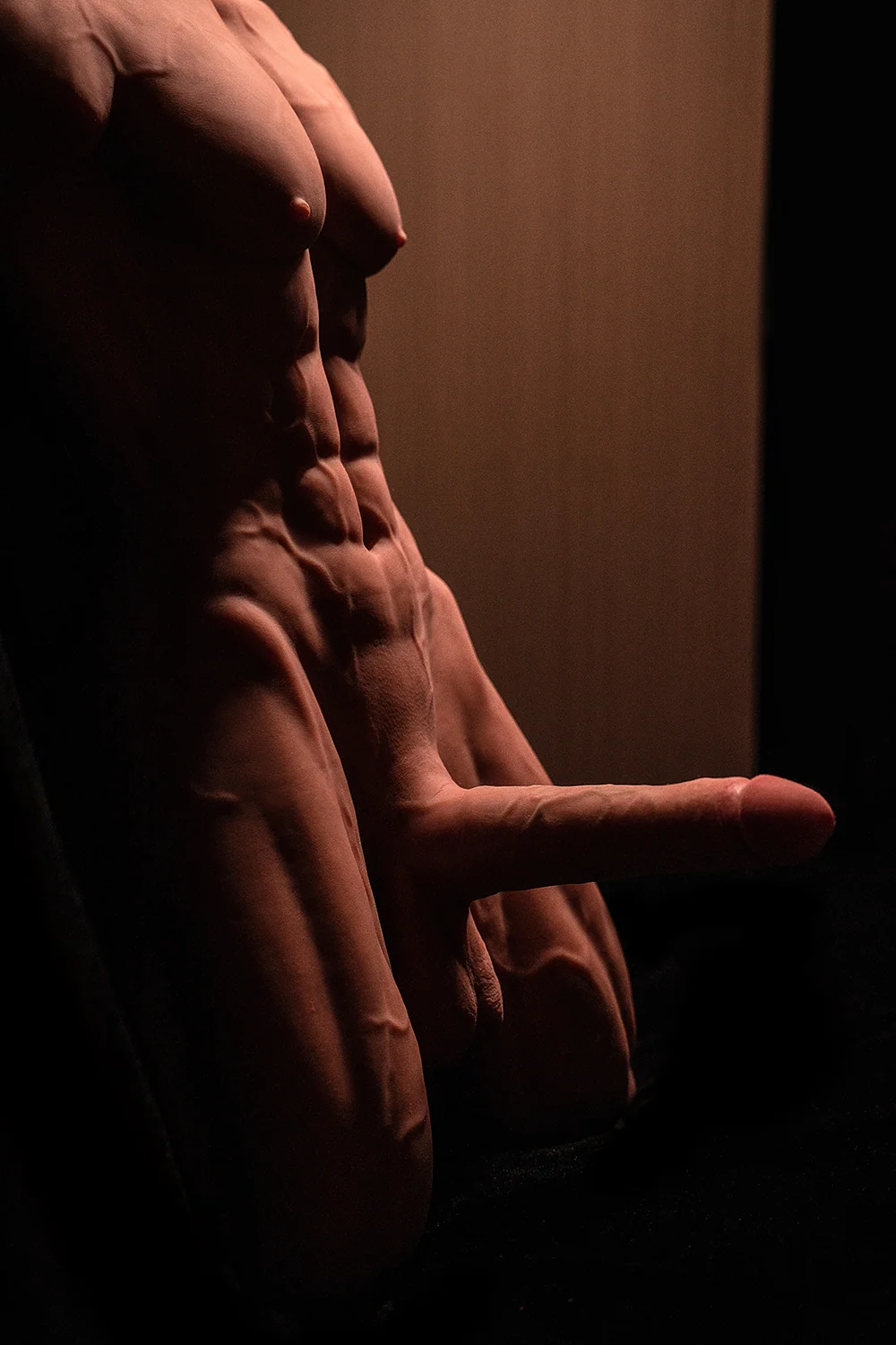 Andrew Realistic Male Sex Doll Torso Strong Muscle Half Body Adult TPE Love Torso Male Doll with Big Dildo alternate view